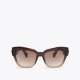 Kurt Geiger Small Kensington Butterfly Sunglasses - Brown