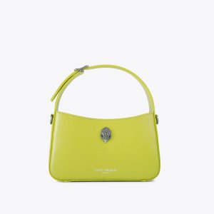 Kurt Geiger Mini Bond Shoulder Bag - Lime