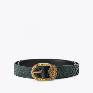 Kurt Geiger Mayfair Belt - Dark Green