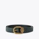 Kurt Geiger Mayfair Belt - Dark Green