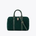 Kurt Geiger Kensington Boston Bag - Dark Green