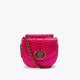 Kurt Geiger Chelsea Saddle Bag - Fushia