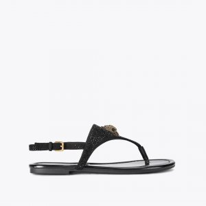 Kurt Geiger Kensington Flat Slingback - Black