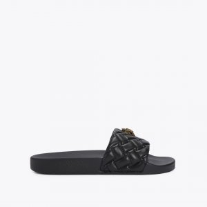 Kurt Geiger Meena Eagle Slide - Black