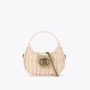 Kurt Geiger Small Chelsea Basket Bag - Beige Other