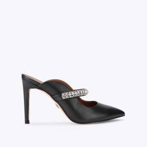 Kurt Geiger Duke Mule Heel - Black