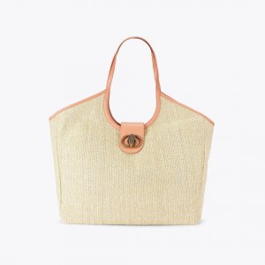 Kurt Geiger Large Chelsea Tote Bag - Beige Combination