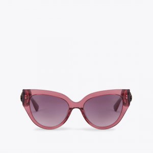 Kurt Geiger Chelsea Cat Eye Sunglasses - Wine