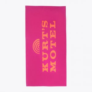 Kurt Geiger Kurts Motel Towel - Fushia