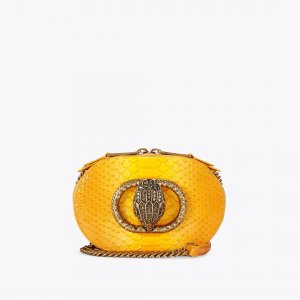 Kurt Geiger Small Chelsea Camera Bag - Mustard