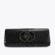 Kurt Geiger Chelsea Drench Long Clutch Bag - Black