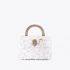 Kurt Geiger Mini Handle Kensington Bag - White Other