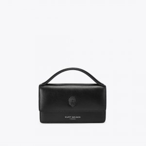 Kurt Geiger Extra Small Bond Drench Top Handle Bag - Black