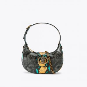 Kurt Geiger Small Chelsea Hobo Bag - Grey Mid Combination