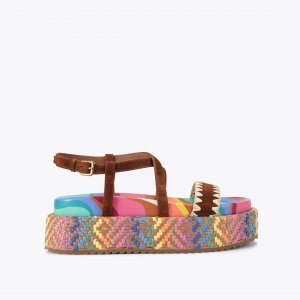 Kurt Geiger Chelsea Flatform Sandal - Multi / Other