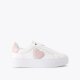 Kurt Geiger Lana Heart Sneaker - Pink Combination