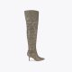 Kurt Geiger Mayfair Over The Knee Boot - Beige Combination