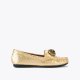 Kurt Geiger Chelsea Moccasin Loafer - Gold