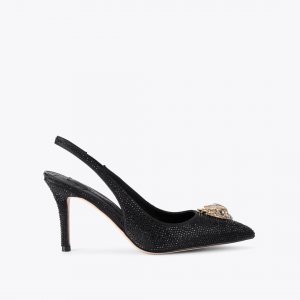 Kurt Geiger Belgravia High Sling Back Heel - Black