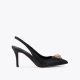 Kurt Geiger Belgravia High Sling Back Heel - Black