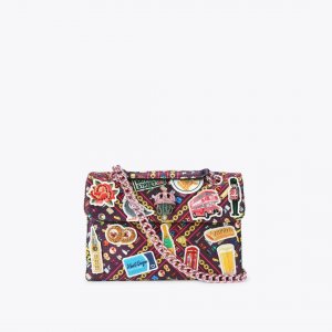 Kurt Geiger London Kensington Bag - Pink Combination