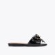 Kurt Geiger Kensington Bow Flat Sandal - Black Combination