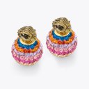 Kurt Geiger Pave Bubble Stud Earrings - Multi / Other