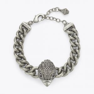 Kurt Geiger Xl Eagle Chunky Bracelet - Gunmetal