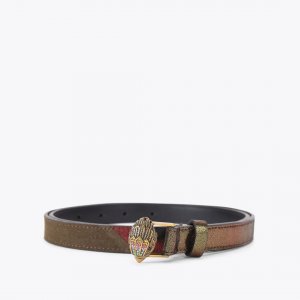 Kurt Geiger Eagle Belt - Bronze Combination
