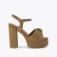 Kurt Geiger Kensington Platform Heel - Tan