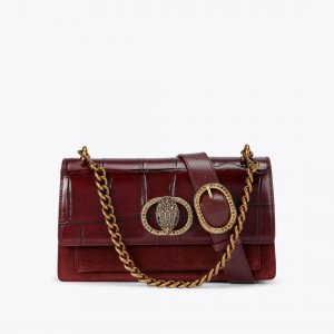 Kurt Geiger Chelsea East West Bag - Wine