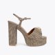 Kurt Geiger Kensington Platform Heel - Beige