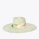 Kurt Geiger Eagle Straw Hat - Green