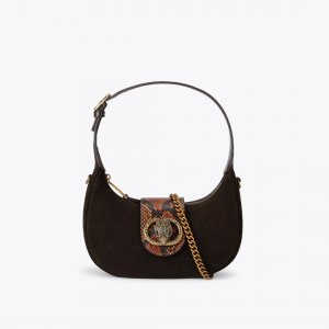 Kurt Geiger Small Chelsea Hobo Bag - Brown Other