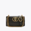 Kurt Geiger Small Chelsea East West Bag - Dark Brown Combination