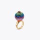 Kurt Geiger Pave Bubble Ring - Multi / Other
