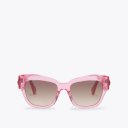 Kurt Geiger Small Kensington Butterfly Sunglasses - Pale Pink