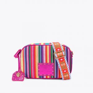 Kurt Geiger Southbank Camera Bag - Fushia Combination