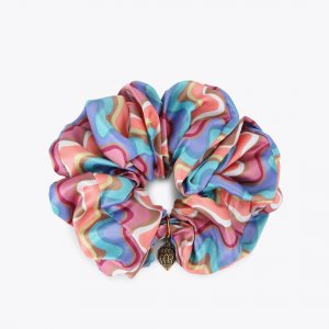 Kurt Geiger Printed Scrunchie - Tan Combination