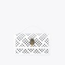 Kurt Geiger Small Bond Top Handle Bag - White Comb