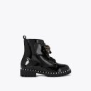 Kurt Geiger Kensington Strap Bow Boot - Black