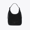 Kurt Geiger Large Chelsea Drench Soft Hobo - Black