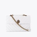 Kurt Geiger Xxl Leather Kensington Bag - White