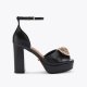 Kurt Geiger Chelsea Platform Heel - Black
