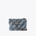 Kurt Geiger Mini Denim Kensington Bag - Denim