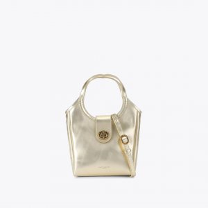 Kurt Geiger Small Chelsea Tote Bag - Champagne