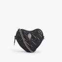 Kurt Geiger Kensington Heart Bag - Black