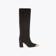 Kurt Geiger Regent Cap Knee Boot - Dark Brown Combination