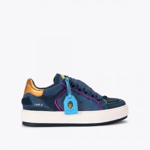 Kurt Geiger Southbank Tag Sneaker - Blue Other