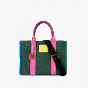 Kurt Geiger Southbank Tote Bag - Green Combination
